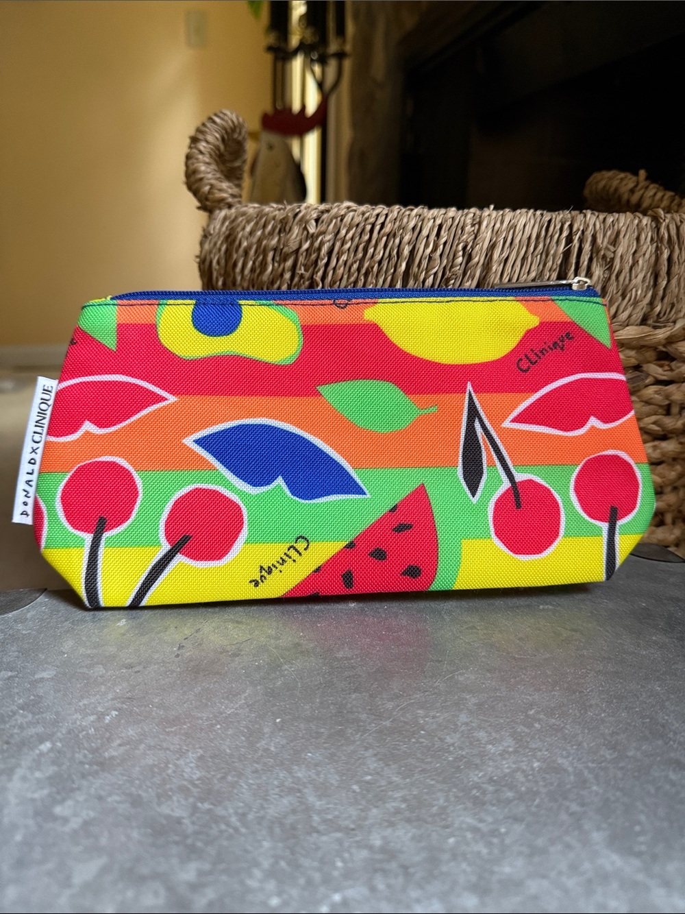 Clinique x Donald Pliner Cosmetic Bag